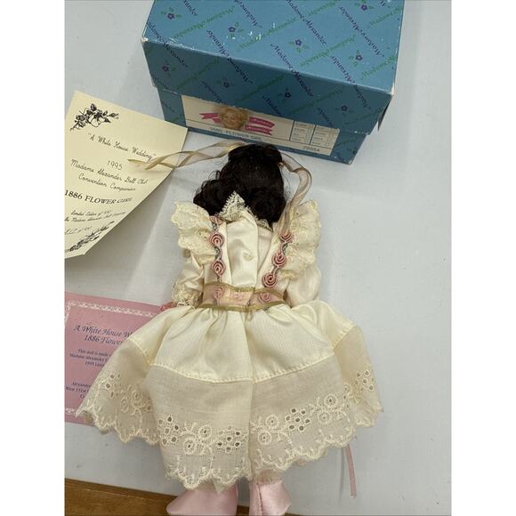 Madame Alexander 1886 Flower Girl Doll 1995 MADC Ltd Ed #817/950 w/ Box - Picture 5 of 5